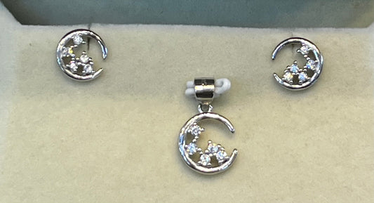 Silver Pendant set