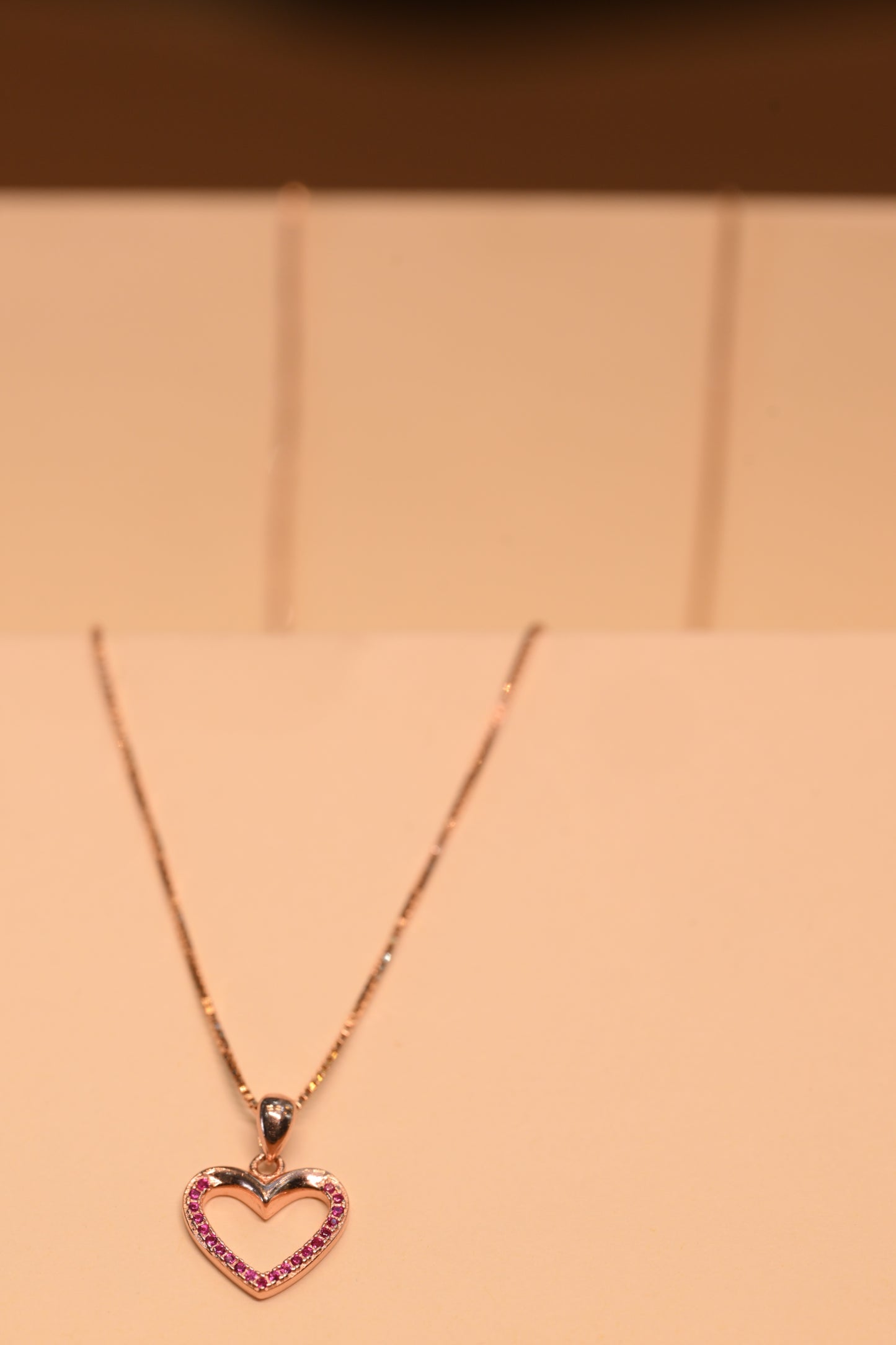 Silver fancy chain with pendant