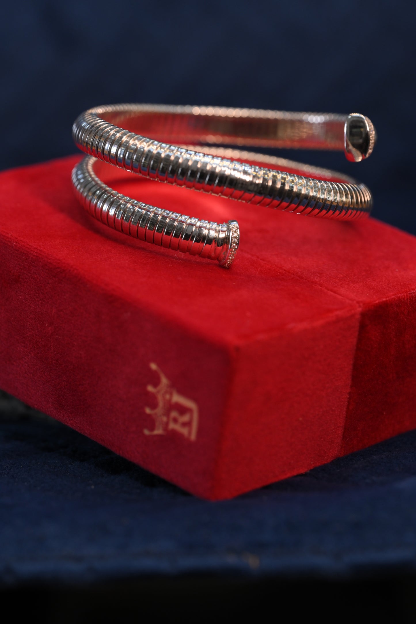 Spiral Silver bracelet