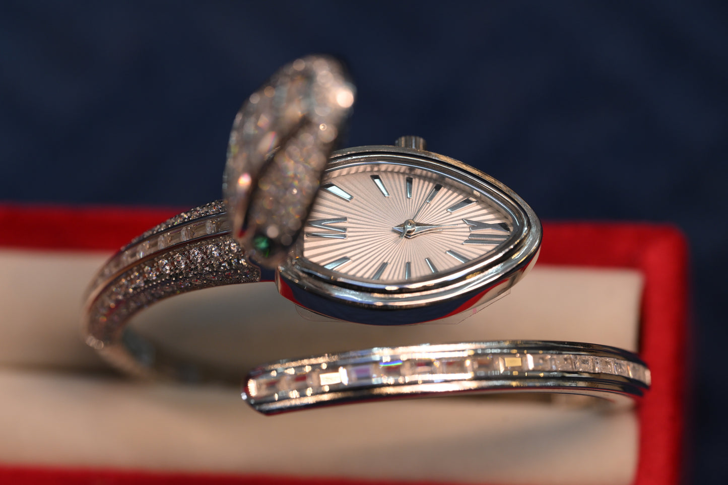 Silver watch