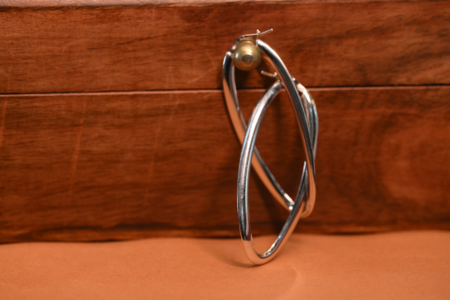 Silver Hoops