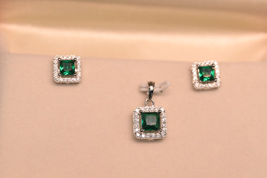 Silver Pendant set