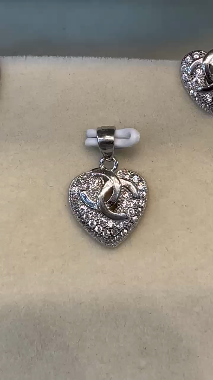 Silver Pendant set